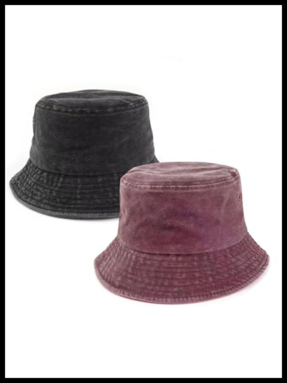 Packable UV Sun Bucket Hats for Men and Women Travel Beach Fishing Cotton